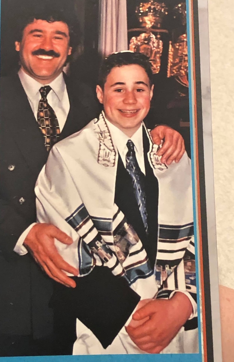 Danny at his own bar mitzvah